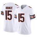 tocy C.Bears #15 Rome Odunze Player White Vapor F.U.S.E. Limited Home Game Stitched Jerseys