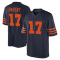 tocy C.Bears #17 Tyson Bagent Player Navy Blue Alternate Game Stitched Jerseys