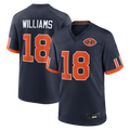 Tocy C.Bears #18 Caleb Williams Navy 2026 Rivalries Collection Game Stitched Jerseys