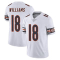 tocy C.Bears #18 Caleb Williams Player White Vapor Untouchable Limited Home Game Stitched Jerseys
