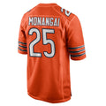 tocy C.Bears #25 Kyle Monangai Player Orange Home Game Stitched Jerseys