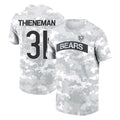 tocy C.Bears #31 Dillon Thieneman Player Arctic Camo Salute to Service Performance T-Shirt Limited Stitched Jerseys