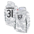 tocy C.Bears #31 Dillon Thieneman Player Arctic Camo Salute to Service Pullover Hoodies Limited Stitched Jerseys