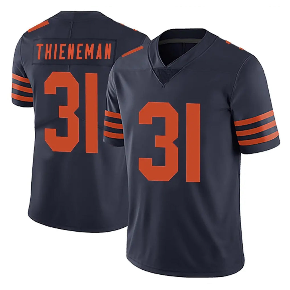 tocy C.Bears #31 Dillon Thieneman Player Navy Blue Alternate Vapor Untouchable Limited Stitched Jerseys