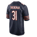 tocy C.Bears #31 Dillon Thieneman Player Navy Home Game Stitched Jerseys