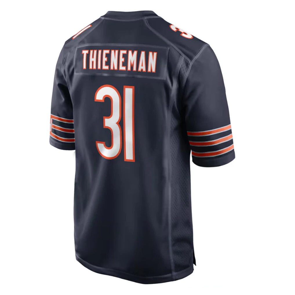 tocy C.Bears #31 Dillon Thieneman Player Navy Home Game Stitched Jerseys