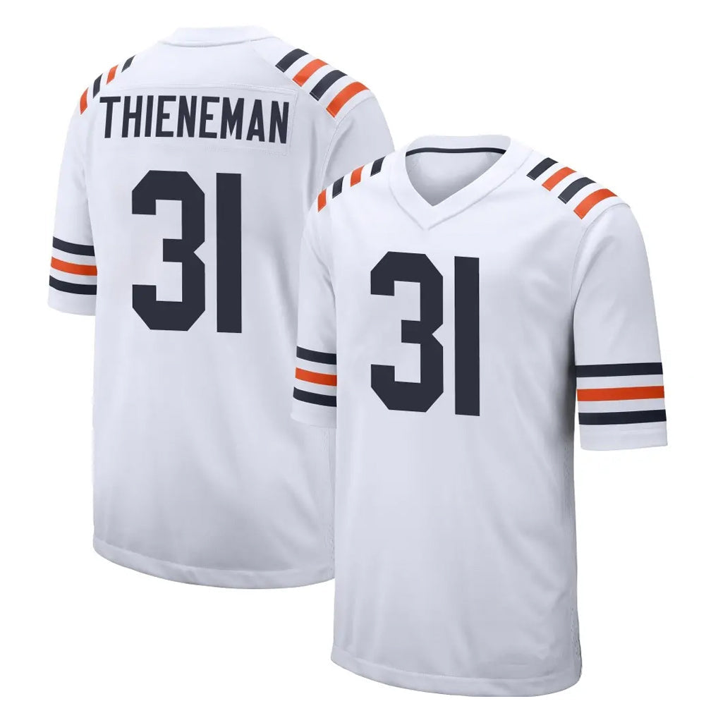 tocy C.Bears #31 Dillon Thieneman Player White Classic Home Game Stitched Jerseys