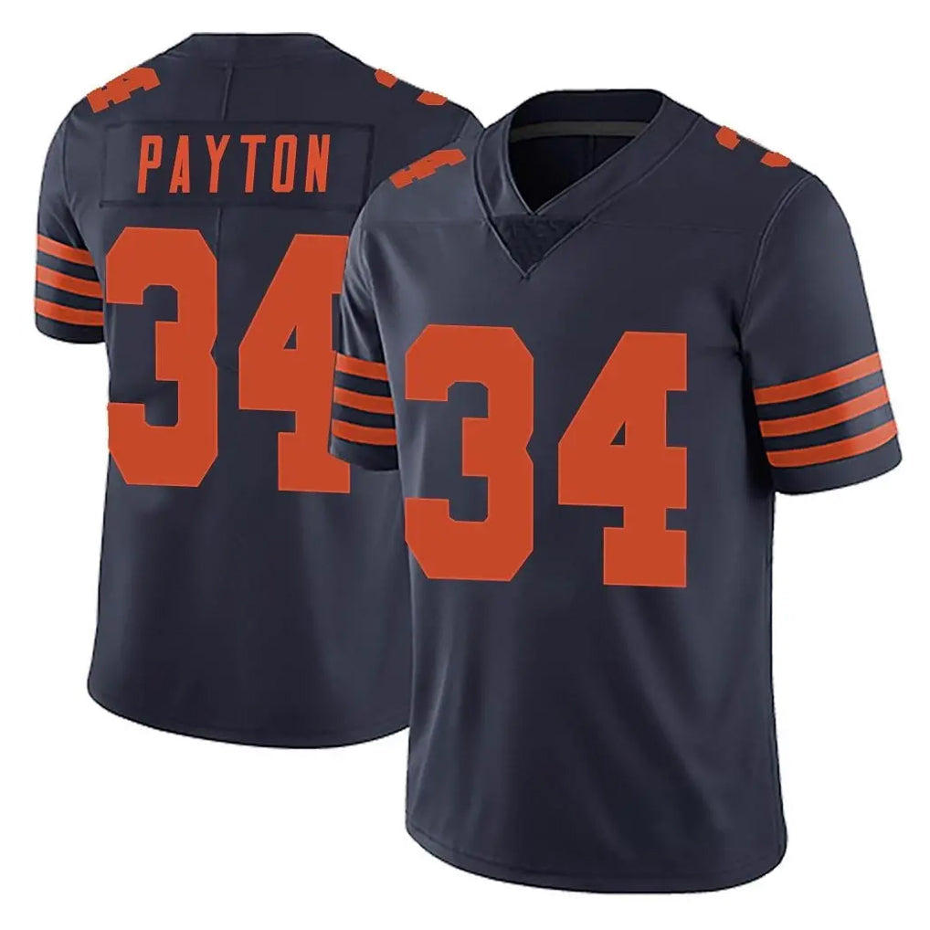 tocy C.Bears #34 Walter Payton Player Navy Blue Alternate Vapor Untouchable Limited Stitched Jerseys