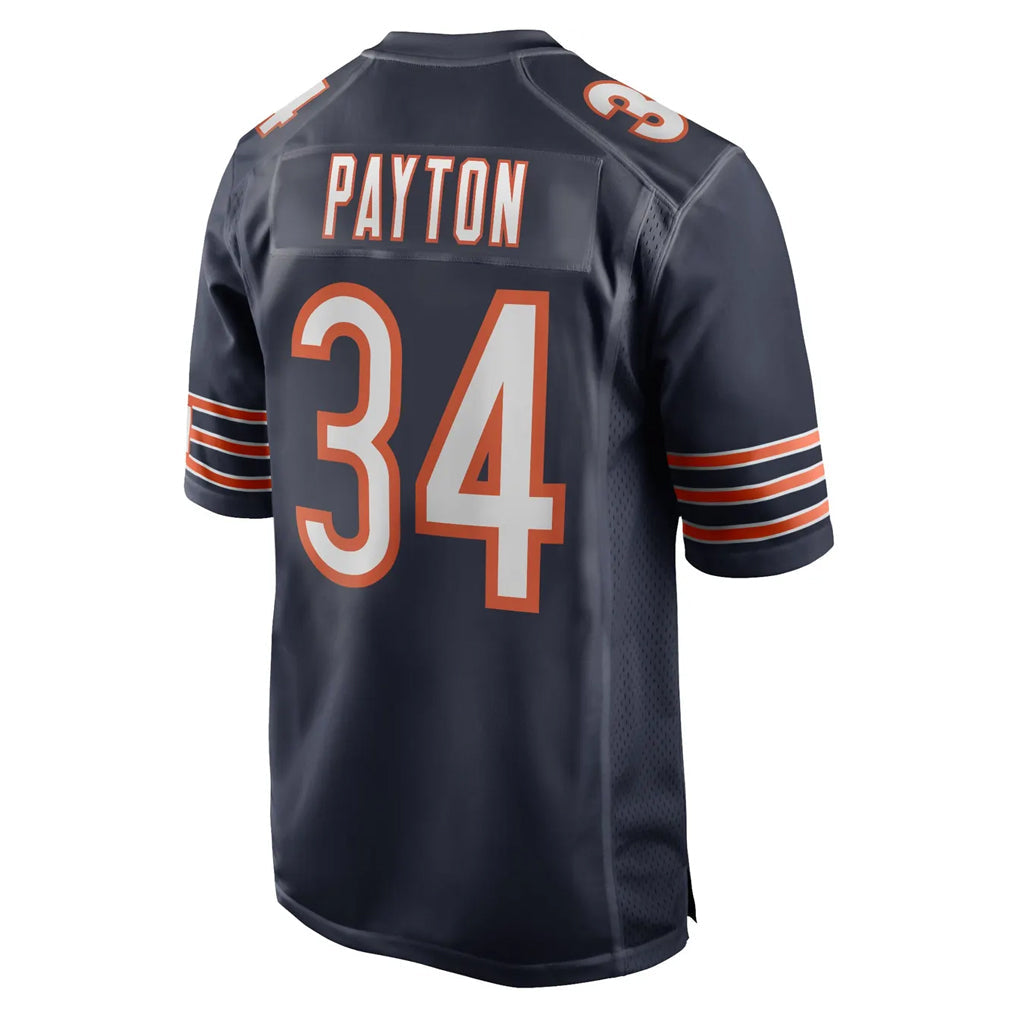tocy C.Bears #34 Walter Payton Player Navy Home Game Stitched Jerseys