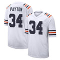 tocy C.Bears #34 Walter Payton Player White Classic Home Game Stitched Jerseys