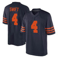 tocy C.Bears #4 D'Andre Swift Player Navy Blue Alternate Game Stitched Jerseys