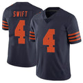 tocy C.Bears #4 D'Andre Swift Player Navy Blue Alternate Vapor Untouchable Limited Stitched Jerseys