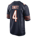 tocy C.Bears #4 D'Andre Swift Player Navy Home Game Stitched Jerseys