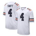 tocy C.Bears #4 D'Andre Swift Player White Classic Home Game Stitched Jerseys