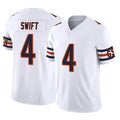 tocy C.Bears #4 D'Andre Swift Player White Vapor F.U.S.E. Limited Home Game Stitched Jerseys