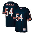 tocy C.Bears #54 Brian Urlacher Player Navy Mitchell & Ness Legacy Replica Stitched Jerseys
