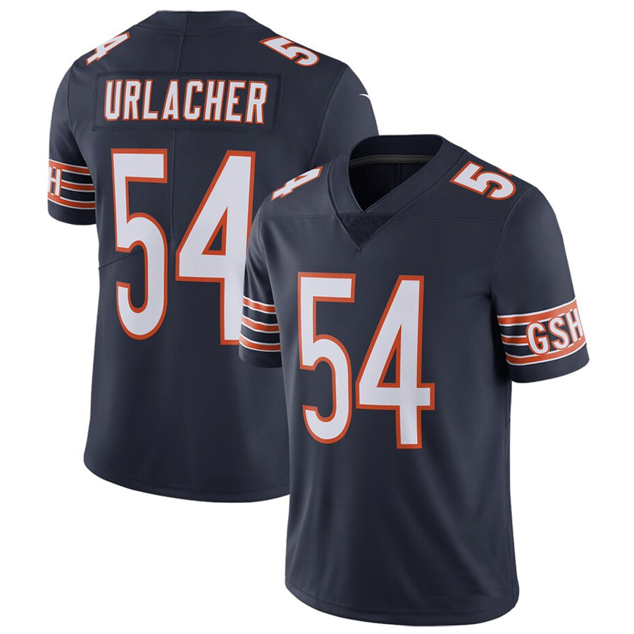 tocy C.Bears #54 Brian Urlacher Player Navy Vapor Limited Game Stitched Jerseys