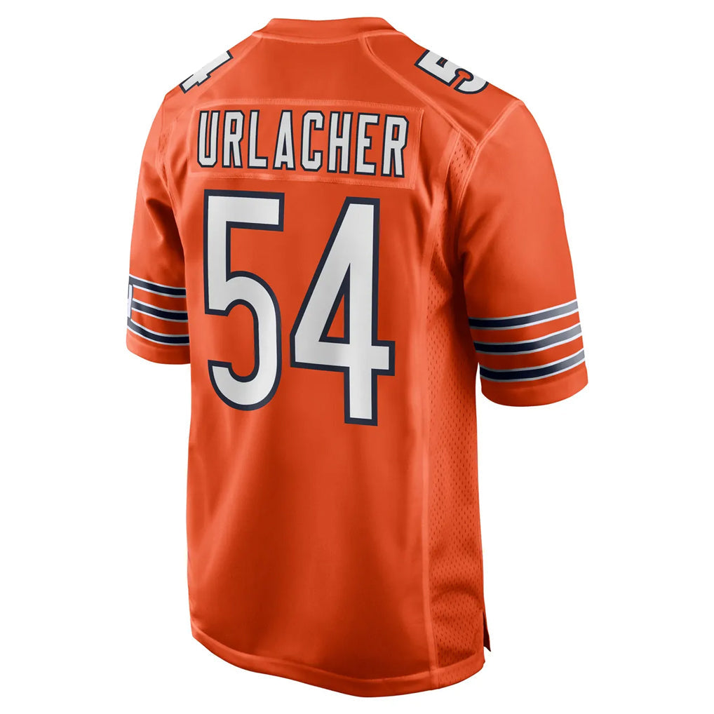 tocy C.Bears #54 Brian Urlacher Player Orange Home Game Stitched Jerseys