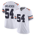 tocy C.Bears #54 Brian Urlacher Player White Classic Vapor Limited Home Game Stitched Jerseys
