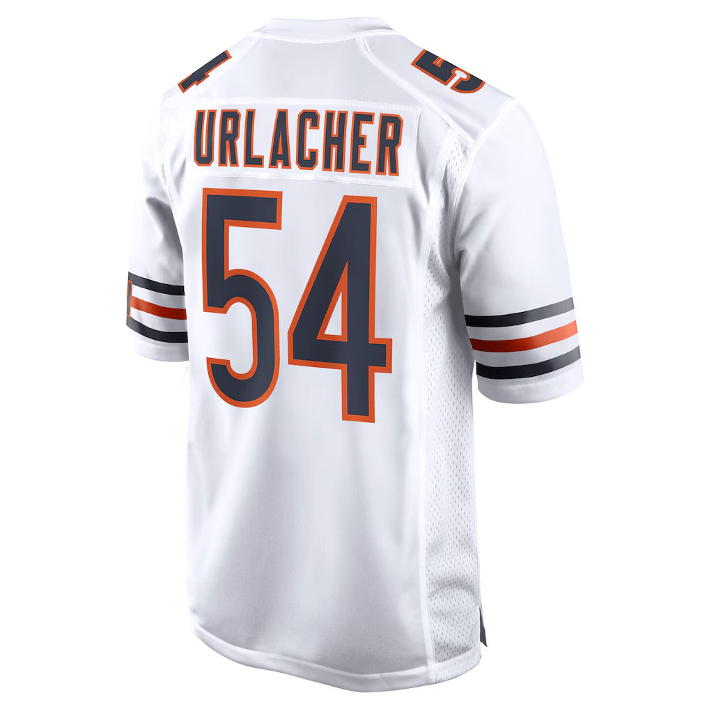 tocy C.Bears #54 Brian Urlacher Player White Home Game Stitched Jerseys