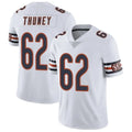 tocy C.Bears #62 Joe Thuney Player White Vapor Untouchable Limited Home Game Stitched Jerseys