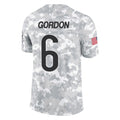 tocy C.Bears #6 Kyler Gordon Player Arctic Camo Salute to Service Limited Stitched Jerseys