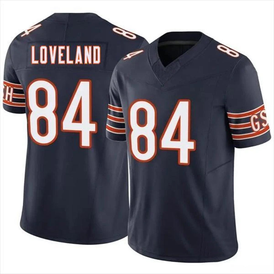 tocy C.Bears #84 Colston Loveland Player F.U.S.E. Limited Navy Game Stitched Jerseys