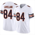 tocy C.Bears #84 Colston Loveland Player F.U.S.E. Limited White Game  Stitched Jerseys