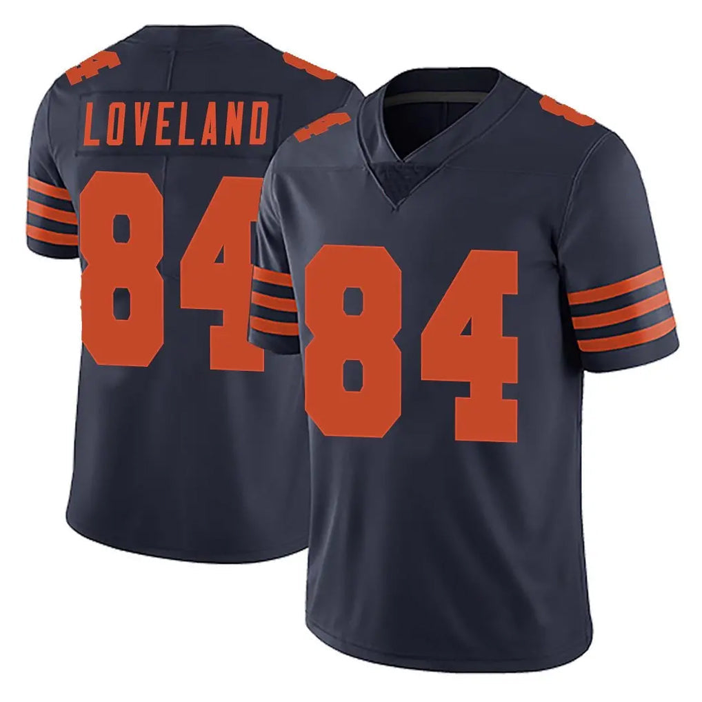 tocy C.Bears #84 Colston Loveland Player Navy Blue Alternate Vapor Untouchable Limited Stitched Jerseys