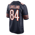 tocy C.Bears #84 Colston Loveland Player Navy Home Game Stitched Jerseys