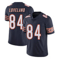 tocy C.Bears #84 Colston Loveland Player Navy Vapor Untouchable Limited Home Game Stitched Jerseys