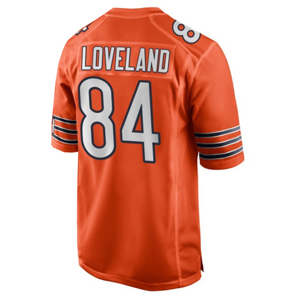 tocy C.Bears #84 Colston Loveland Player Orange Home Game Stitched Jerseys