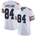 tocy C.Bears #84 Colston Loveland Player White Alternate Classic Vapor Limited Stitched Jerseys