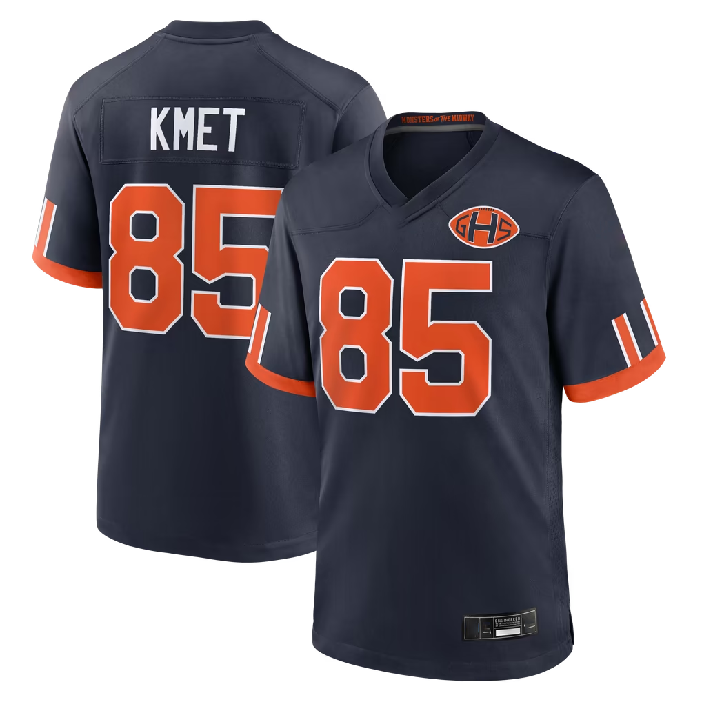 Tocy C.Bears #85 Cole Kmet Navy  2026 Rivalries Collection Game Stitched Jerseys
