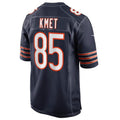 tocy C.Bears #85 Cole Kmet Navy Player Game Jersey American Stitched Jersey