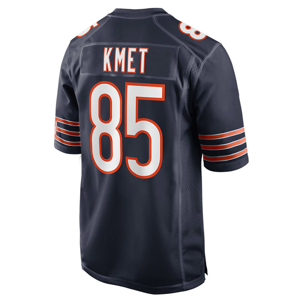 tocy C.Bears #85 Cole Kmet Player Navy Home Game Stitched Jerseys