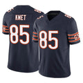 tocy C.Bears #85 Cole Kmet Player Navy Vapor F.U.S.E. Limited Home Game Stitched Jerseys