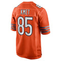 tocy C.Bears #85 Cole Kmet Player Orange Home Game Stitched Jerseys