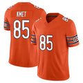 tocy C.Bears #85 Cole Kmet Player Orange Vapor F.U.S.E. Limited Home Game Stitched Jerseys