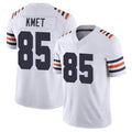 tocy C.Bears #85 Cole Kmet Player White Classic Vapor Limited Home Game Stitched Jerseys