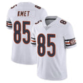 tocy C.Bears #85 Cole Kmet Player White Vapor Untouchable Limited Home Game Stitched Jerseys