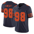 tocy C.Bears #98 Montez Sweat Player Navy Blue Alternate Vapor Untouchable Limited Stitched Jerseys