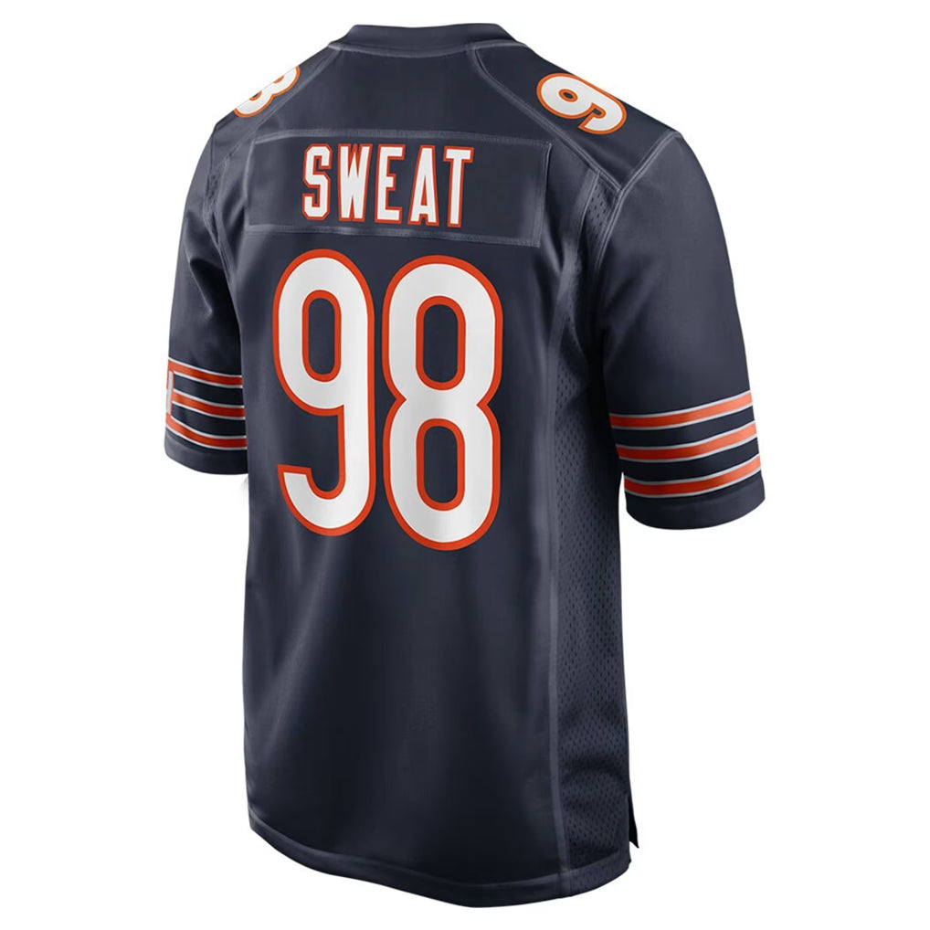 tocy C.Bears #98 Montez Sweat Player Navy Home Game Stitched Jerseys