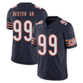 tocy C.Bears #99 Gervon Dexter Sr. Player Navy Vapor Untouchable Limited Home Game Stitched Jerseys