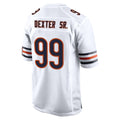 tocy C.Bears #99 Gervon Dexter Sr. Player White Home Game Stitched Jerseys