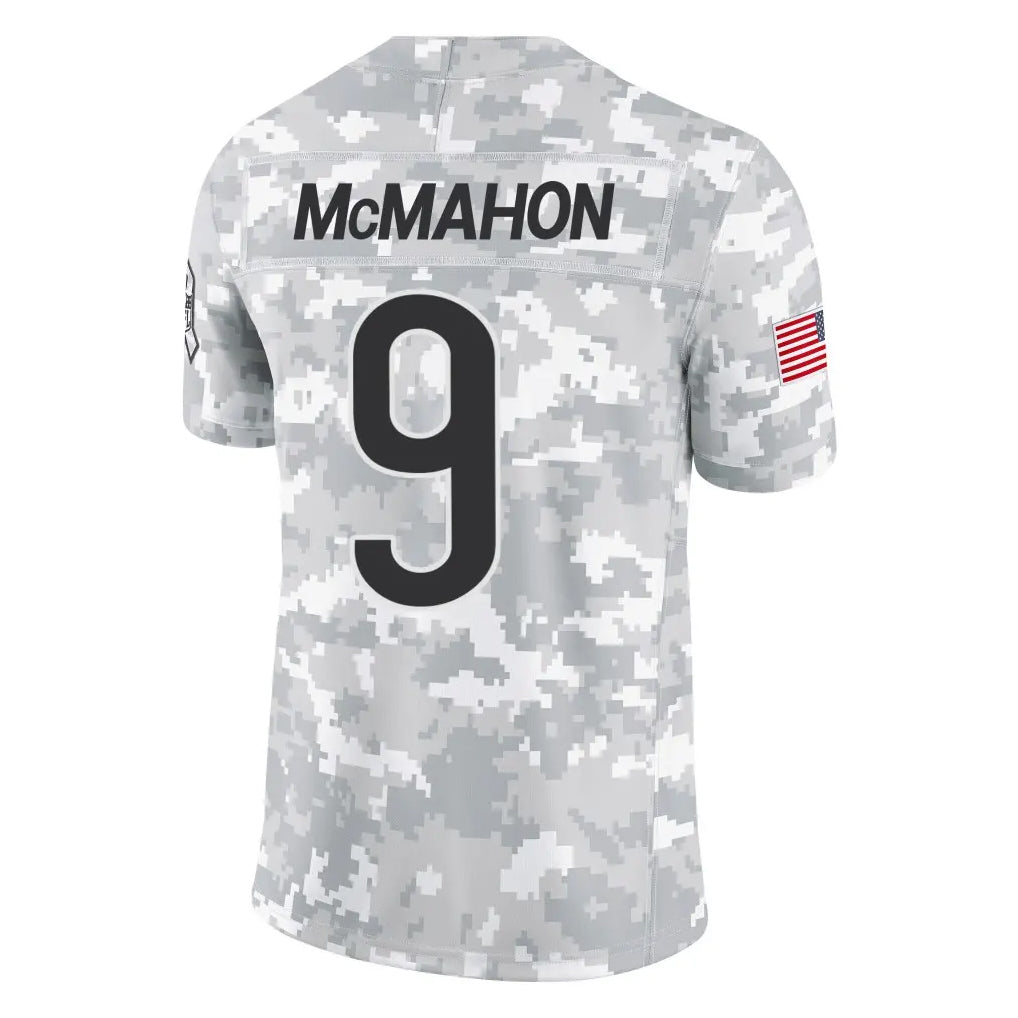 tocy C.Bears #9 Jim McMahon Player Arctic Camo Salute to Service Limited Stitched Jerseys