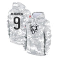 tocy C.Bears #9 Jim McMahon Player Arctic Camo Salute to Service Pullover Hoodies Limited Stitched Jerseys