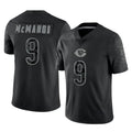tocy C.Bears #9 Jim McMahon Player Black REFLECTIVE Limited Game Stitched Jerseys