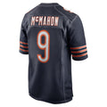 tocy C.Bears #9 Jim McMahon Player Navy Home Game Stitched Jerseys