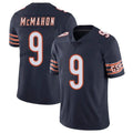 tocy C.Bears #9 Jim McMahon Player Navy Vapor Untouchable Limited Home Game Stitched Jerseys
